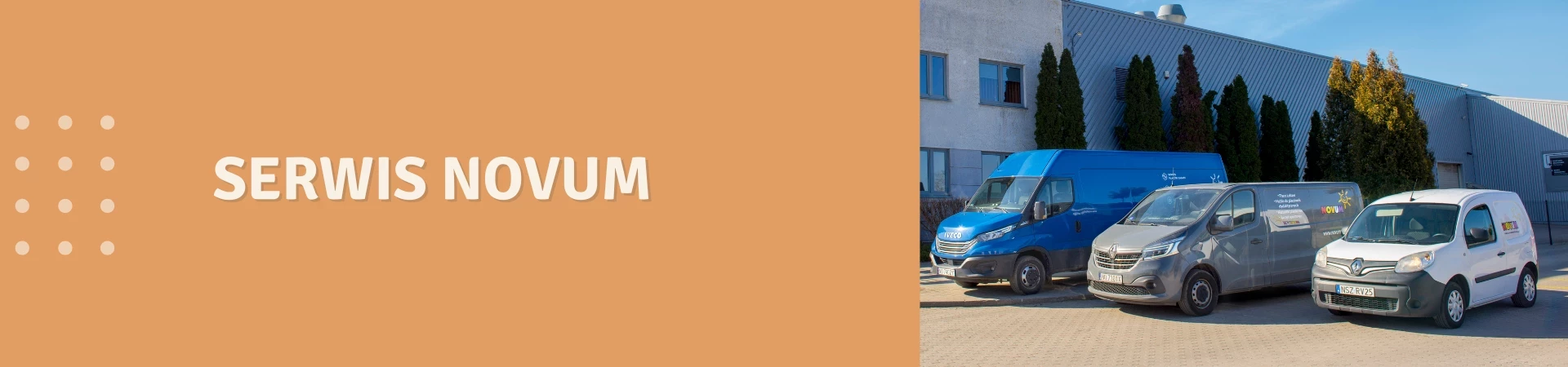 Baner serwisowy NOVUM4KIDS
